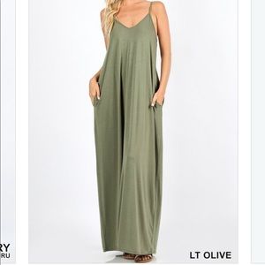 Thin Strap Maxi Dress
